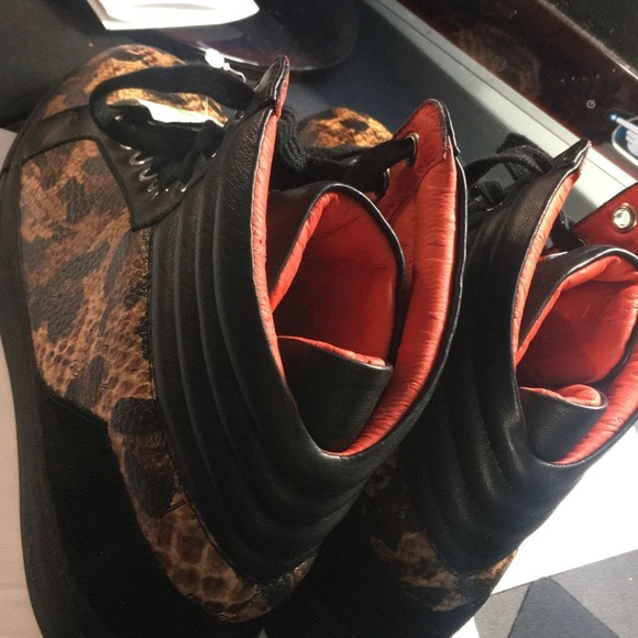 MCM Fashion womenshigh-top sneakers 37 EU